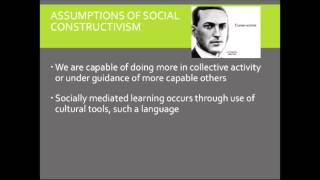 Week 6 - Social Constructivism Overview