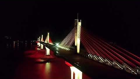 CẦU ( CỔ LŨY ) CỬA ĐẠI TP QUẢNG NGÃI LÊN ĐÈN QUÁ ĐẸP