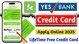 Kiwi Credit Card Apply Process | Yes Bank kiwi credit card | Best lifetime free Rupay credit card 