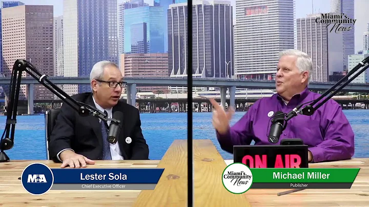 Lester Sola, CEO of Miami Int'l Airport is LIVE on...