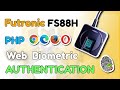 Futronic FS88H PHP Web Biometric Integration - PART 2 User Authentication