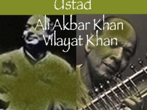 Raag Bhairavi - Ustad Ali Akbar Khan / Sarod & Vilayat Khan / Sitar,  - Live performance,