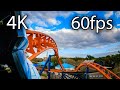 Ice Breaker horizon level front seat 4K POV @60fps SeaWorld Orlando