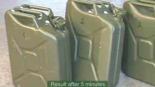 VALPRO jerry can tests