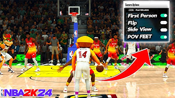 How to Change Your Camera Angle in Park/Rec NBA 2k24