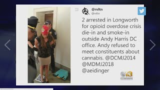 Protesters Try To Break Down Md. Congressman's Office Door