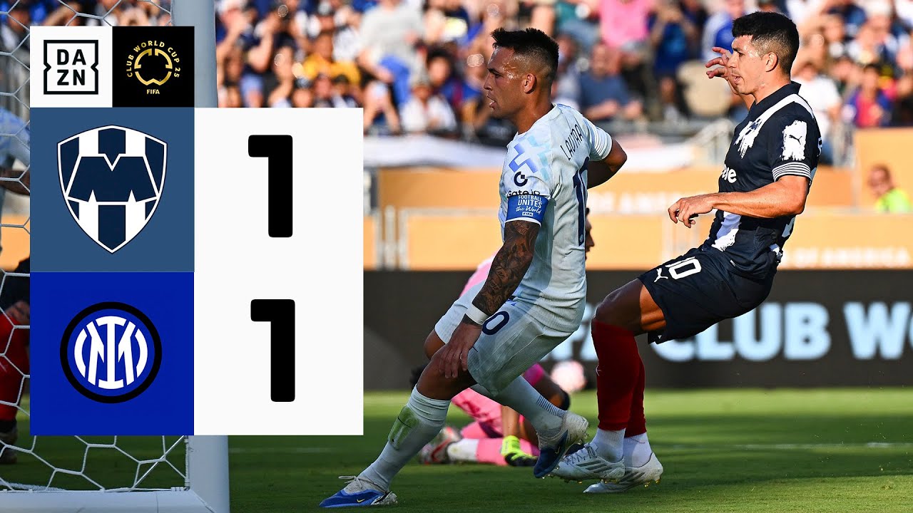 CF Monterrey vs Inter (1-1) | Resumen | Highlights Mundial de Clubes FIFA 2025™