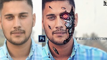 PHOTOSHOP MANIPULATION | TERMINATOR EFFECT | PHOTOSHOP TUTORIAL