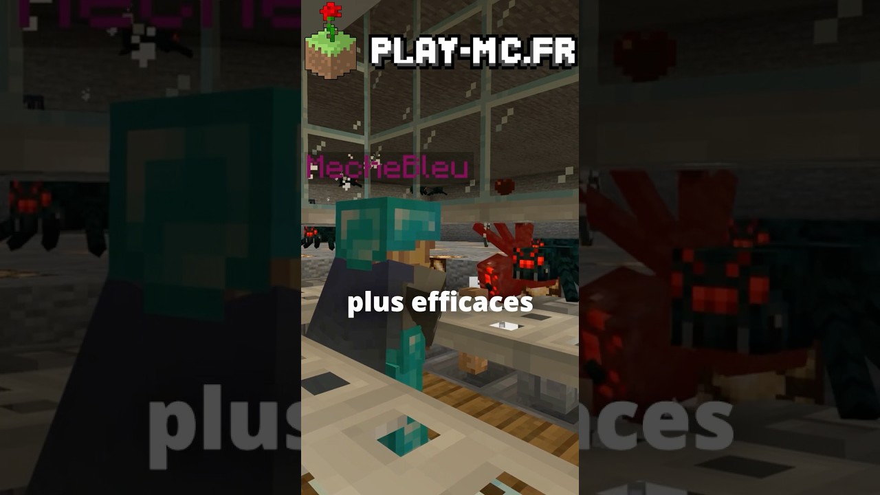 La ferme la plus insolite sur Minecraft 🕸️