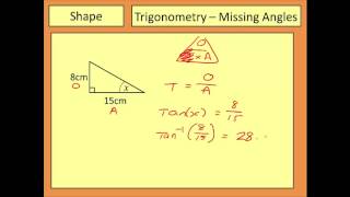 Trigonometry - Missing Angles