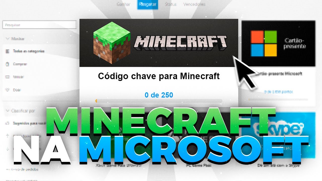 Minecraft de Graça Na Microsoft Store! *SEM CLICKBAIT* 