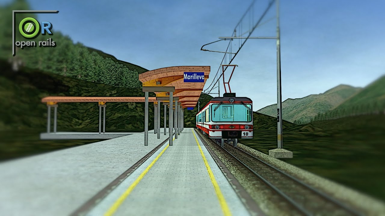Open Rails - ITA Trento-Malè-Marilleva Railway | Local #10 (Trento - Marilleva)