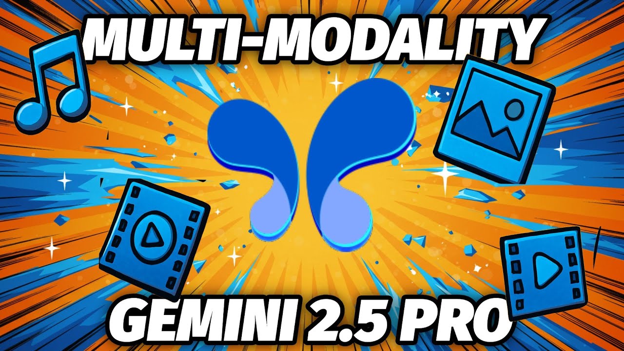 Gemini 2.5 Pro tested against Image , Audio and Video Modalities