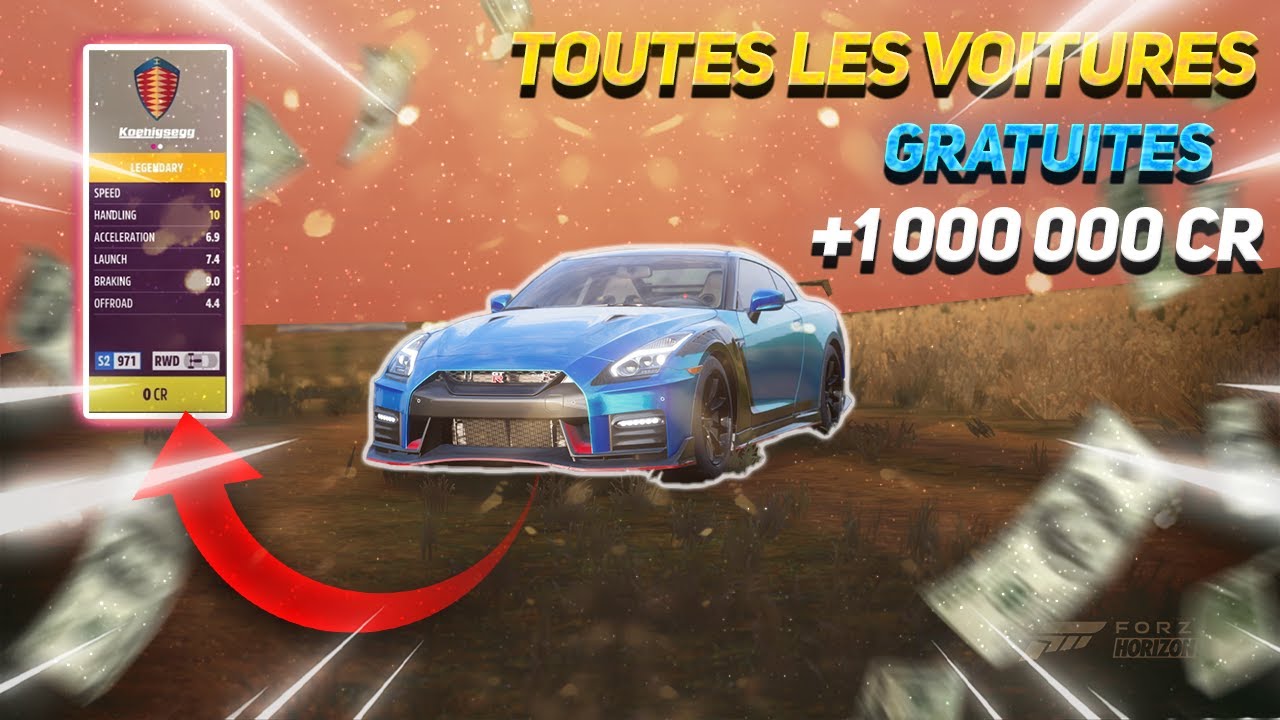 COMMENT AVOIR TOUTES LES VOITURES GRATUITES SUR FORZA HORIZON 5! - YouTube