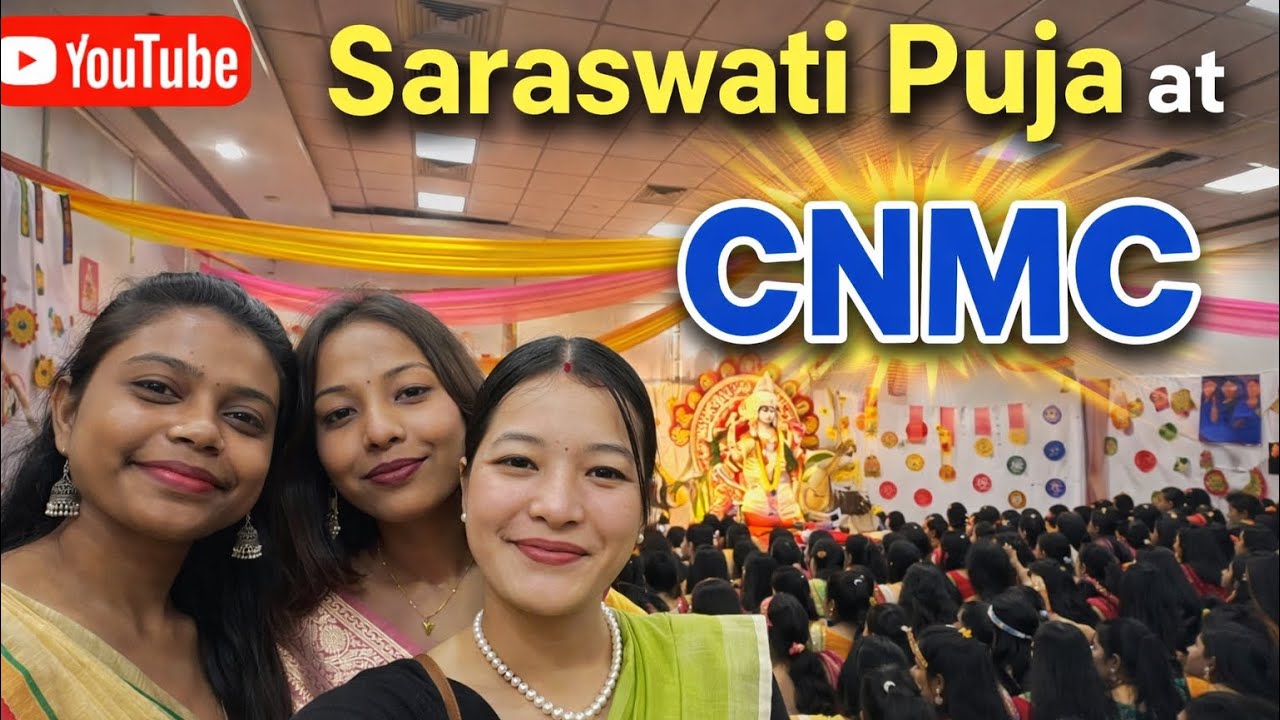 Saraswati Puja Celebration at CNMCH Kolkata | Basanta Panchami 2026 | Cultural Fest#youtube 