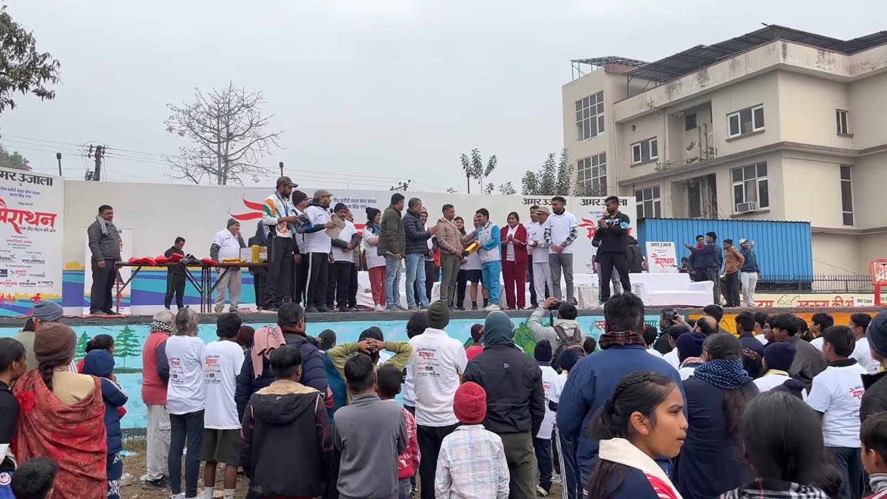 marathon मैराथन-एक दौड़ सेहत की ओर 🏃‍♂️‍➡️