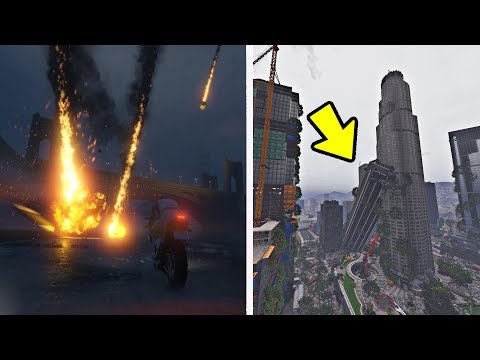 GTA 5 - O Maior Terremoto em los Santos!! Pode D3struir a Cidade? 