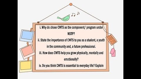 WHAT IS CWTS?