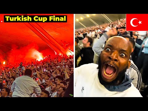 ŞİMDİYE KADARKİ EN ÇILGIN Futbol Türkiye Kupası Finalini İzledim (Beşiktaş-Trabzonspor) 🇹🇷
