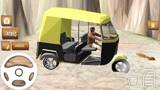 Tuk Tuk Auto Rickshaw Heavy Uphill Mountain Game || Tuk Tuk Auto Rickshaw Game || Rickshaw Taxi 3D screenshot 5