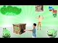 NO! DON'T PUSH THE RED BUTTON! Dad &amp; Son React 2 Piggy Tales Season 1 by Rovio Studio Reaction Time!