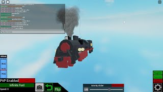 Flying Train Time Machine Plane Crazy Showcase