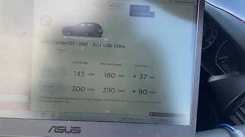 BMW - 1 series - 118D in today for a custom stage one remap, DPF and EGR solution