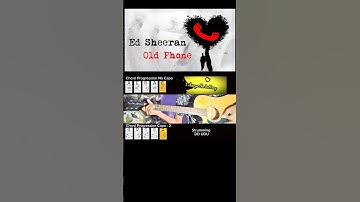 Thumbnail of Ed Sheeran - | Old Phone | Quick Guitar Chords Cover + Tutorial + Lyrics (Play Album) #shorts