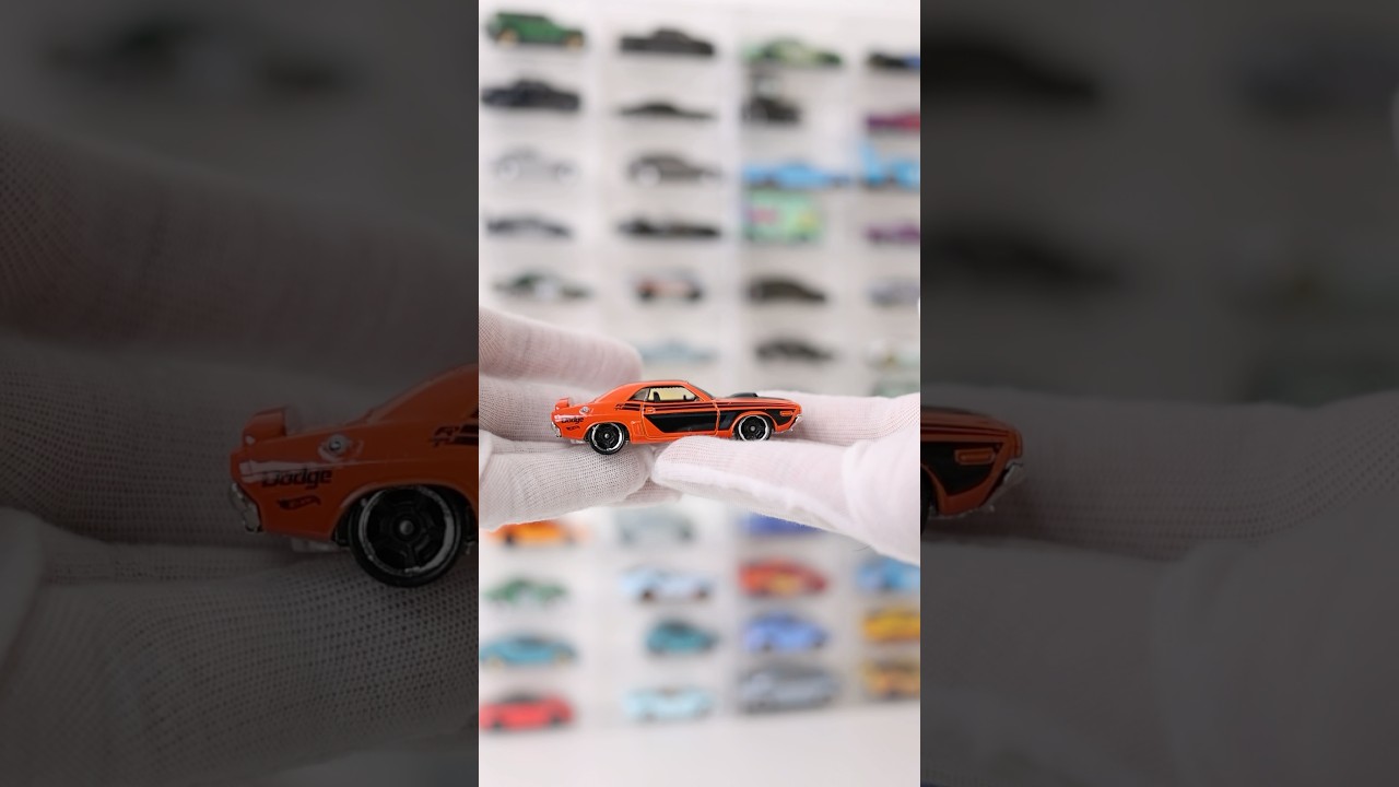 🔥 HOT WHEELS ’71 Dodge Challenger Unboxing & Display | Muscle Car Mainline Haul 2025 🚗💨