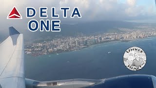 First Class Delta One Experience – Flying Back Home &amp; Saying Goodbye to Hawaii – Honolulu to Buffalo