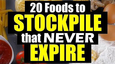 20 FOODS to STOCKPILE that NEVER expire - DayDayNews