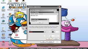 Windows XP Tutorial-How To Change Your Font In The Title Bar