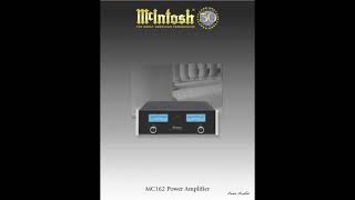 Mcintosh Mc-162 Power Amplifier Brochure English Language