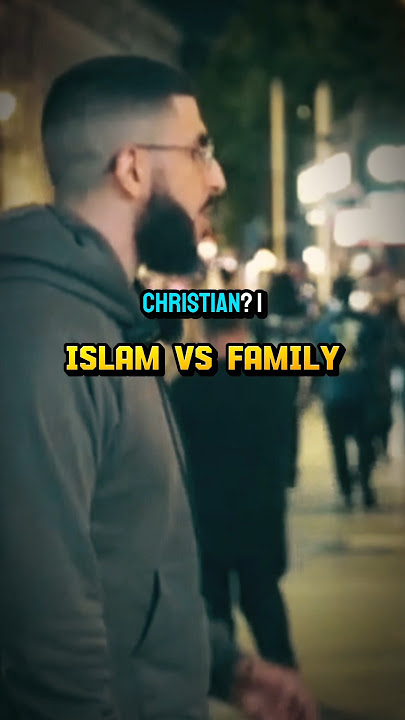 ISLAM VS FAMILY #muslim #islam #christian #speakerscorner #dawah #religion