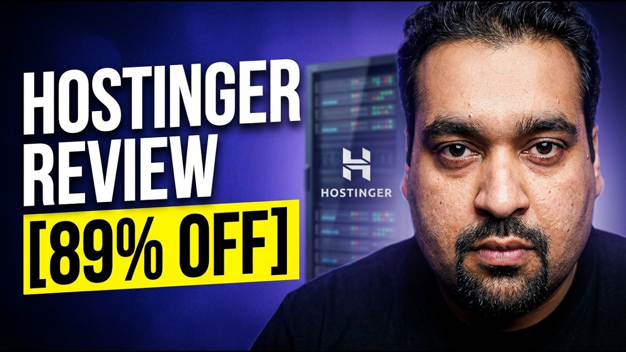 Hostinger Hosting Review 2026 + 89% Coupon Code | Best … — Transcript
