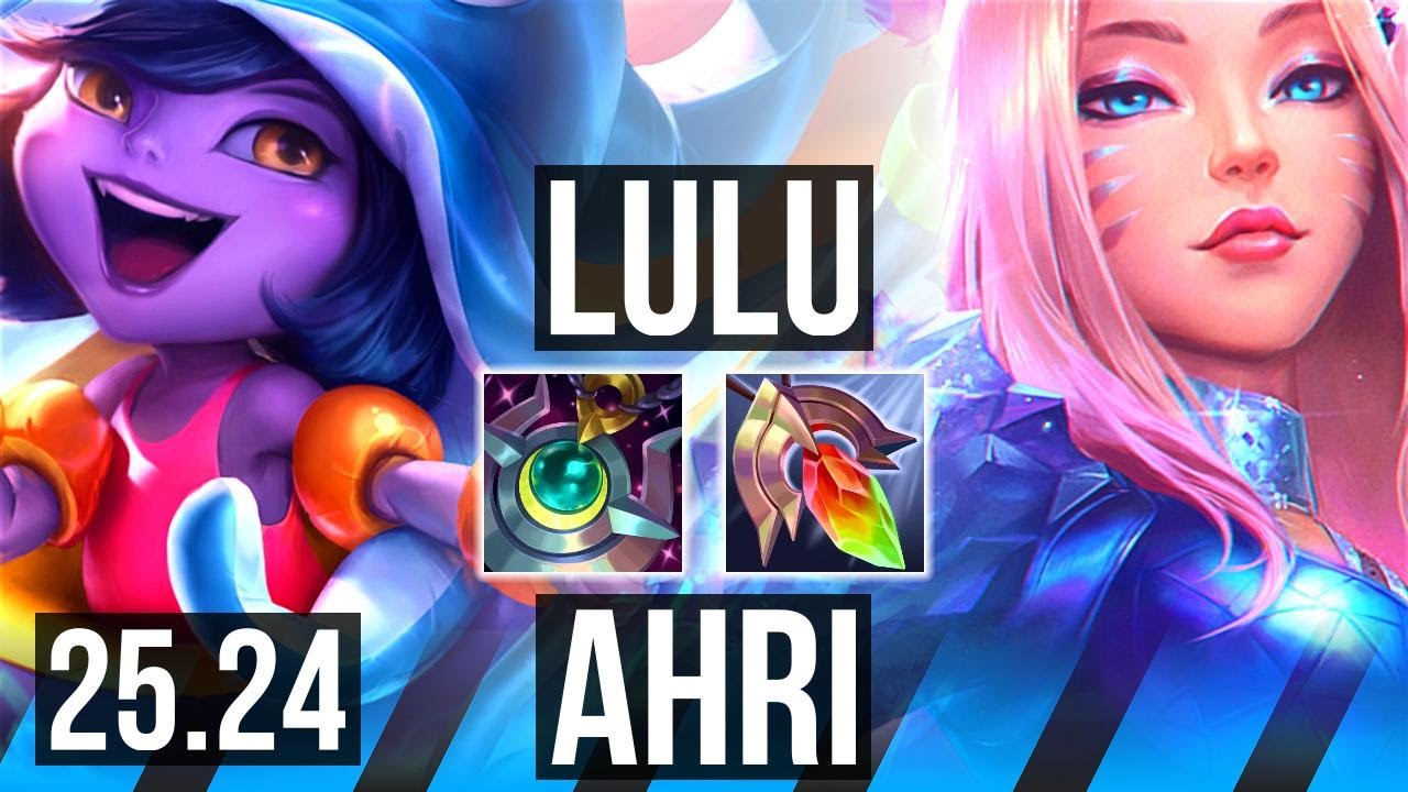 LULU vs AHRI (MID) | NA Master | 25.24
