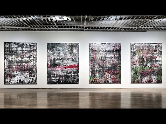 東京国立近代美術館「ゲルハルト・リヒター展」 - YouTube