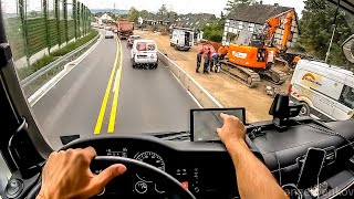 POV truck Driving MAN TGX 470  Dortmund  to A1 🇩🇪