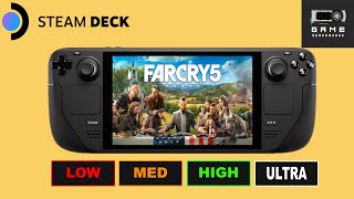 FARCRY 5 STEAM DECK | 800P | All Presets Benchmark