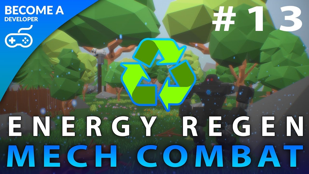 game developer Regenerating Energy - #13 Creating A Mech Combat Game with Unreal Engine 4
