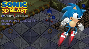Panic Puppet Zone: Act 1 (Saturn) (8D Audio) - Sonic 3D Blast