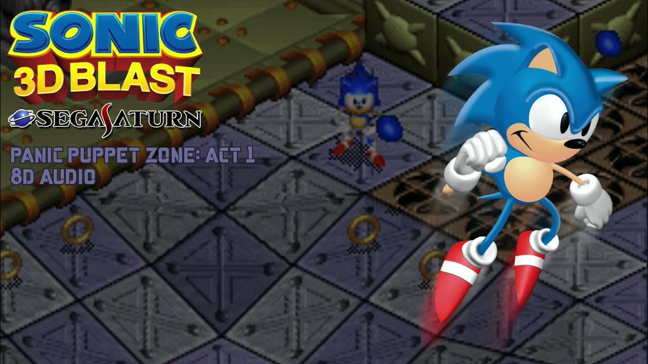 Panic Puppet Zone Act 1 (Saturn) (8D Audio) Sonic 3D Blast YouTube