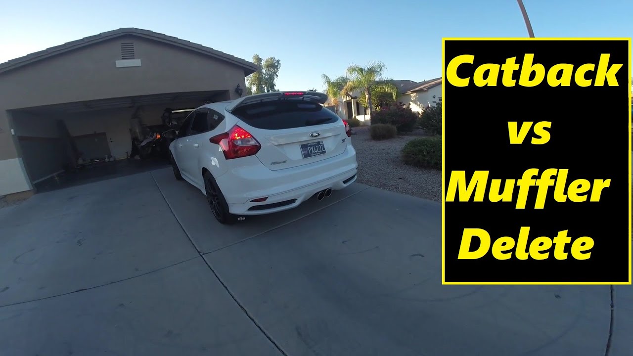 Catback Exhaust vs Muffler Delete? YouTube