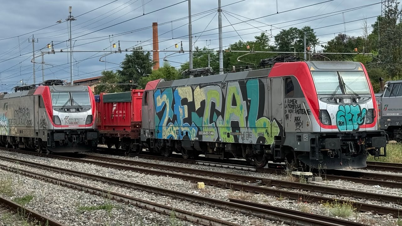 Treni in transito, Regionali e Regionali veloci alla stazione di MONTEVARCHI-TERRANUOVA