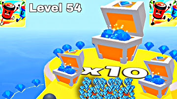 Battery Run All Levels Android iOS Gameplay (Level 51 - 55)