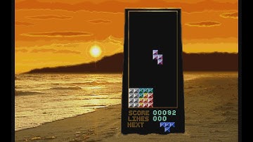 Tetris (Philips CD-i) Double perfect clear opening Lv.9