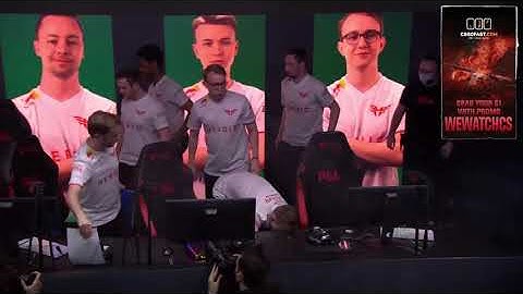 s1mple quarrels with perfecto over the loss of the first card vs Heroic