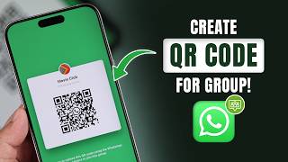 How to Create a QR Code for WhatsApp Group! [Generate]