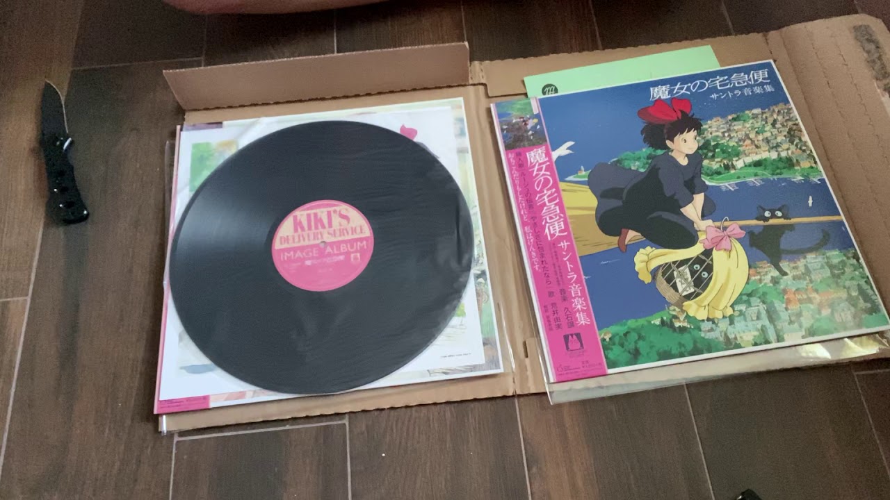 Kiki’s Delivery Service vinyl unboxing! YouTube