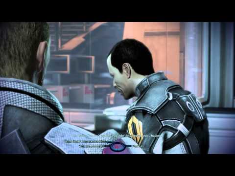 ME3 - Meeting Gavin Archer After Destroying Geth And Leaving Him David In Overload
